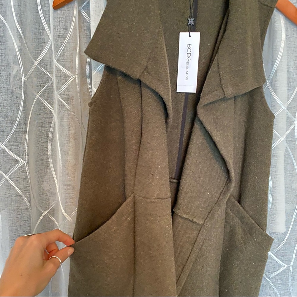 BCBGeneration Long Vest - Picture 3 of 6